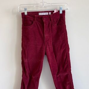Subdued high rise skinny jeans - worn once!